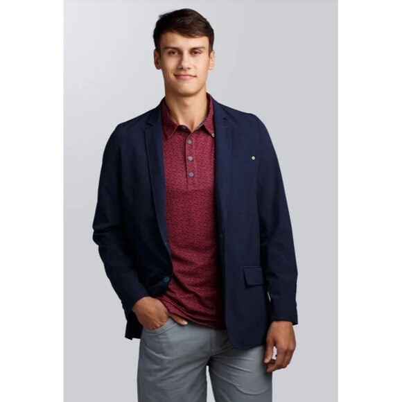 William Murray Golf SERIOUS BUSINESS PERFORMANCE BLAZER Navy Size Small